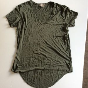 HELMUT DARK GREEN TOP